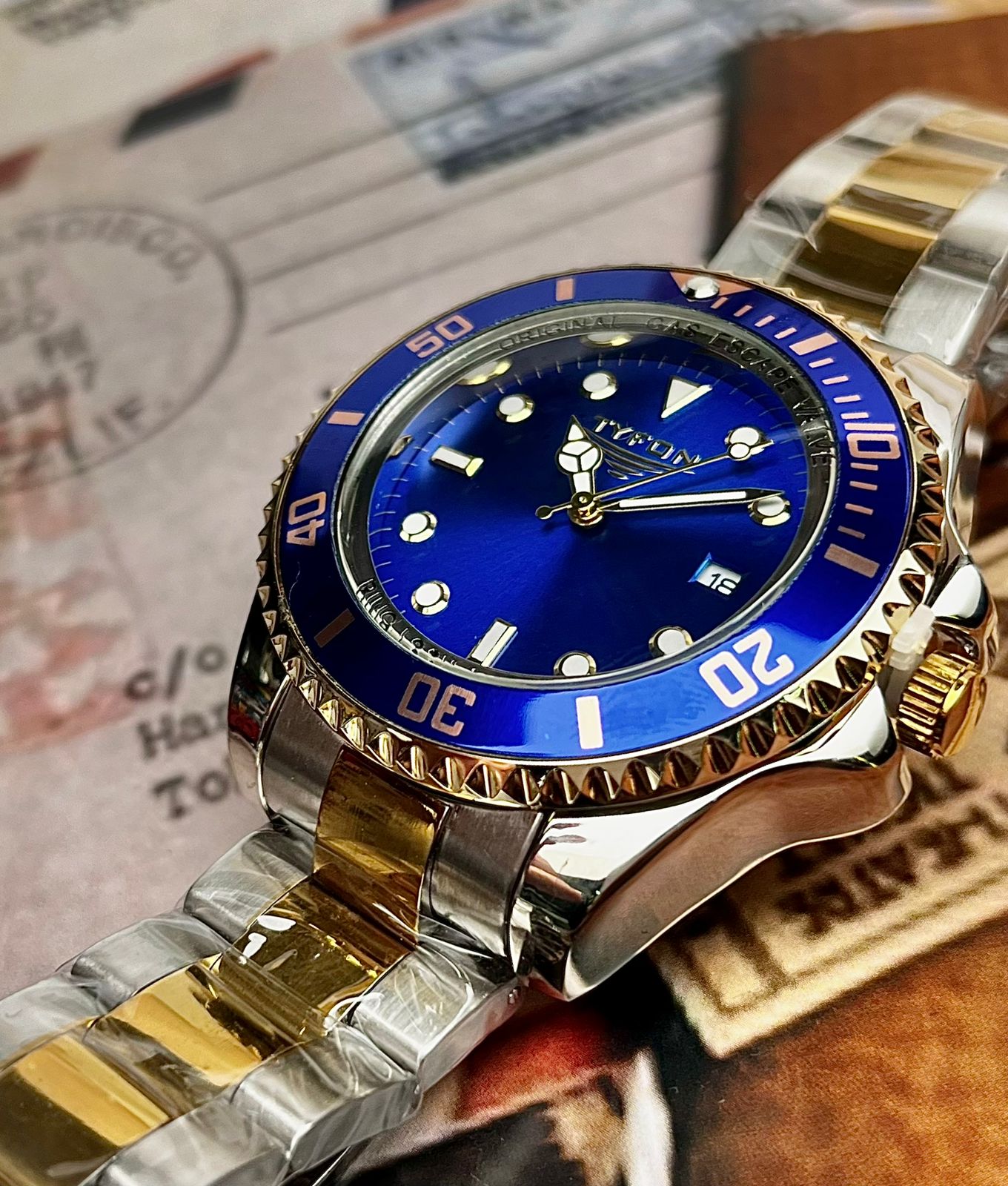 Reloj Tyfon DeepSea Tipo Rolex