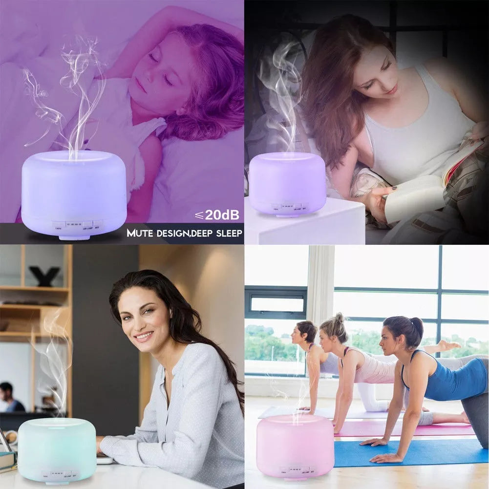 Difusor Humidificador Masmelo 500ml Rgb