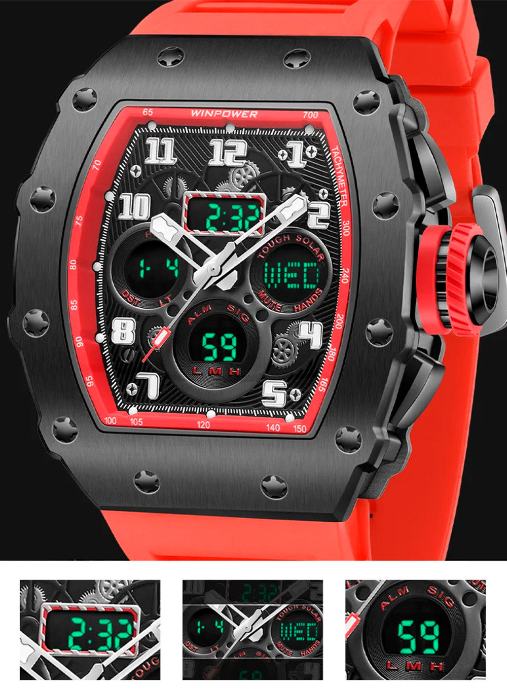 Reloj Digital Analogo G-force Al179