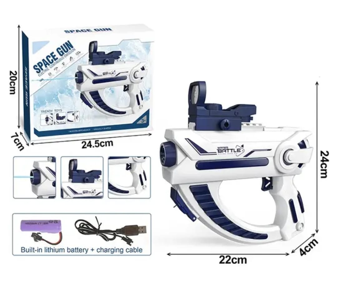 Pistola de Agua Eléctrica Recargable